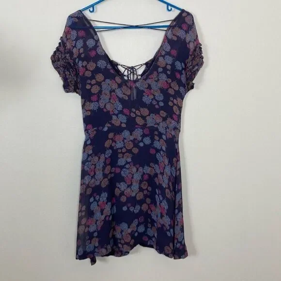 Free People Fit and Flare Mini Dress/Tunic Top Size 2 (J20) - Picture 3 of 15